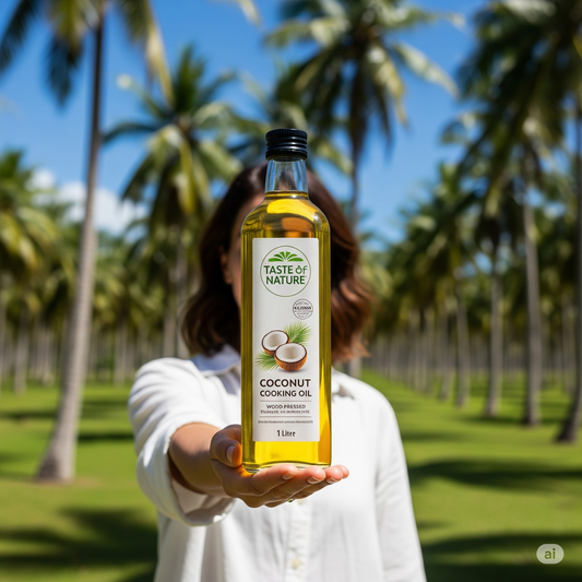 Wood-pressed Coconut Oil - 1 Litre